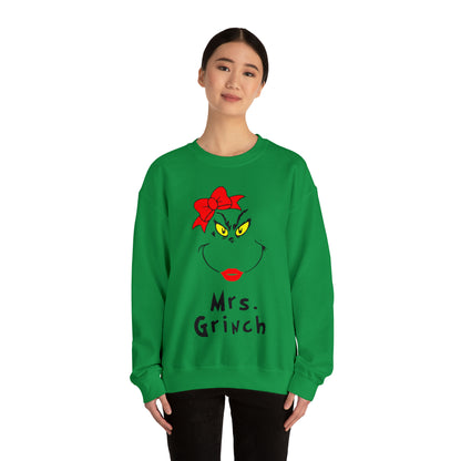 Mrs Grinch Christmas Sweatshirt