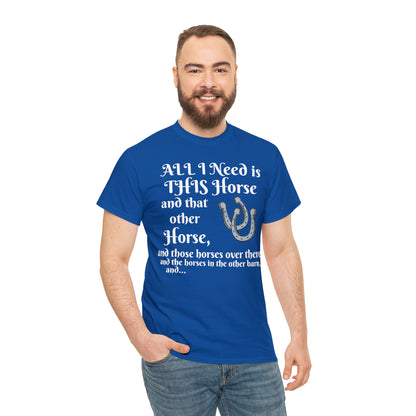 All the horses shirt Unisex Heavy Cotton Tee