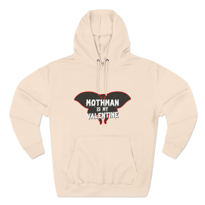 Mothman is My Valentine Pullover Hoodie