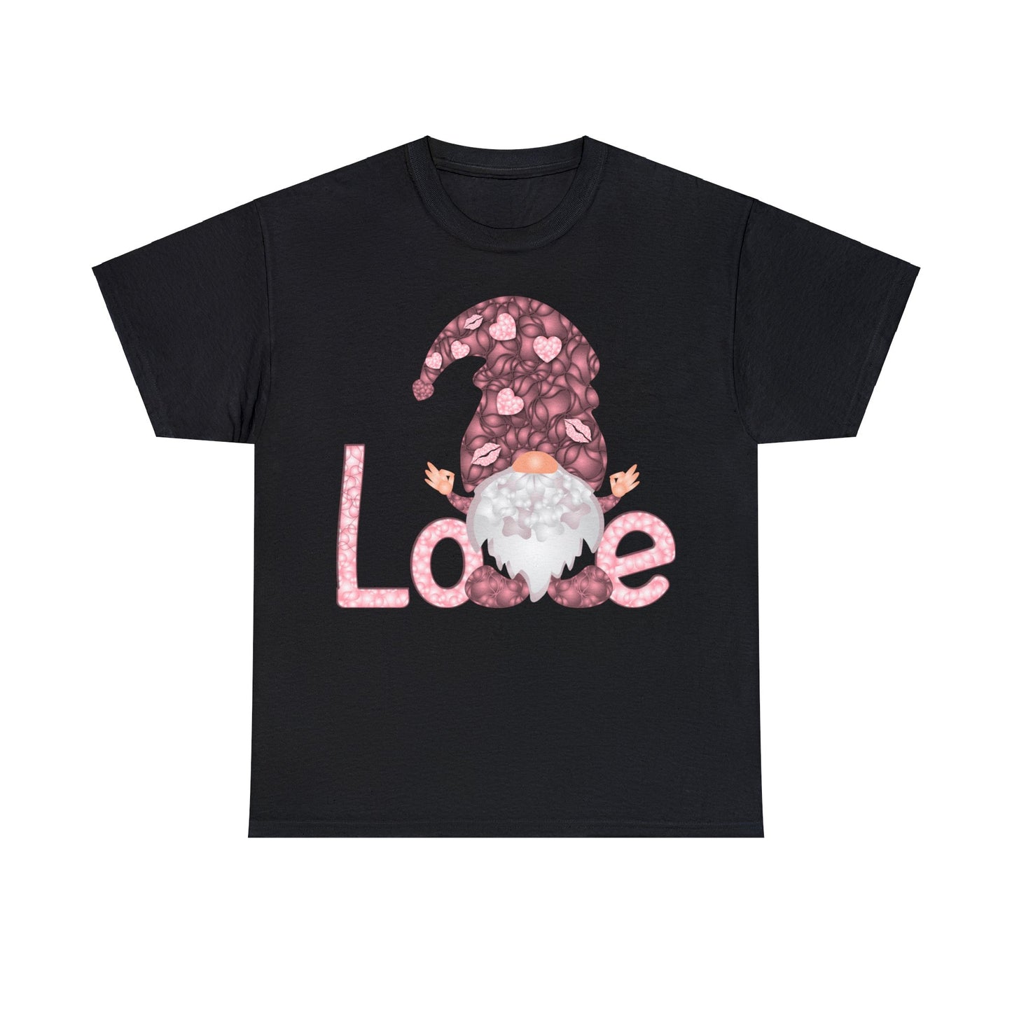 Love Gnome Valentine Short Sleeve Tee