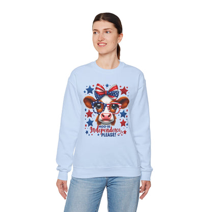 Moo-re Independence Please Sweatshirt