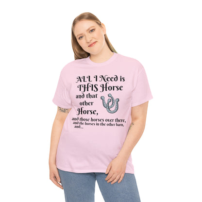 All the horses shirt Unisex Heavy Cotton Tee
