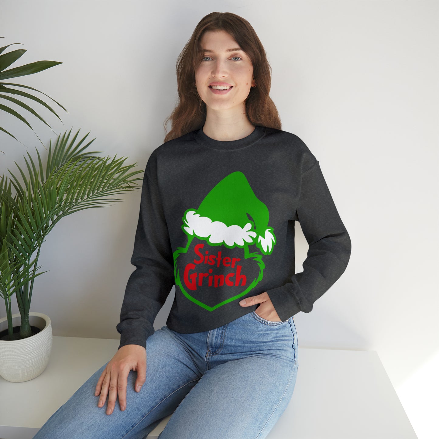 Sister Grinch Christmas Sweatshirt