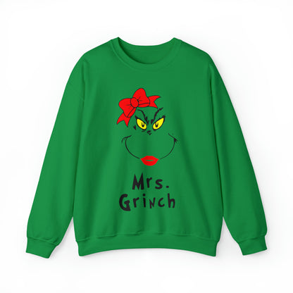 Mrs Grinch Christmas Sweatshirt