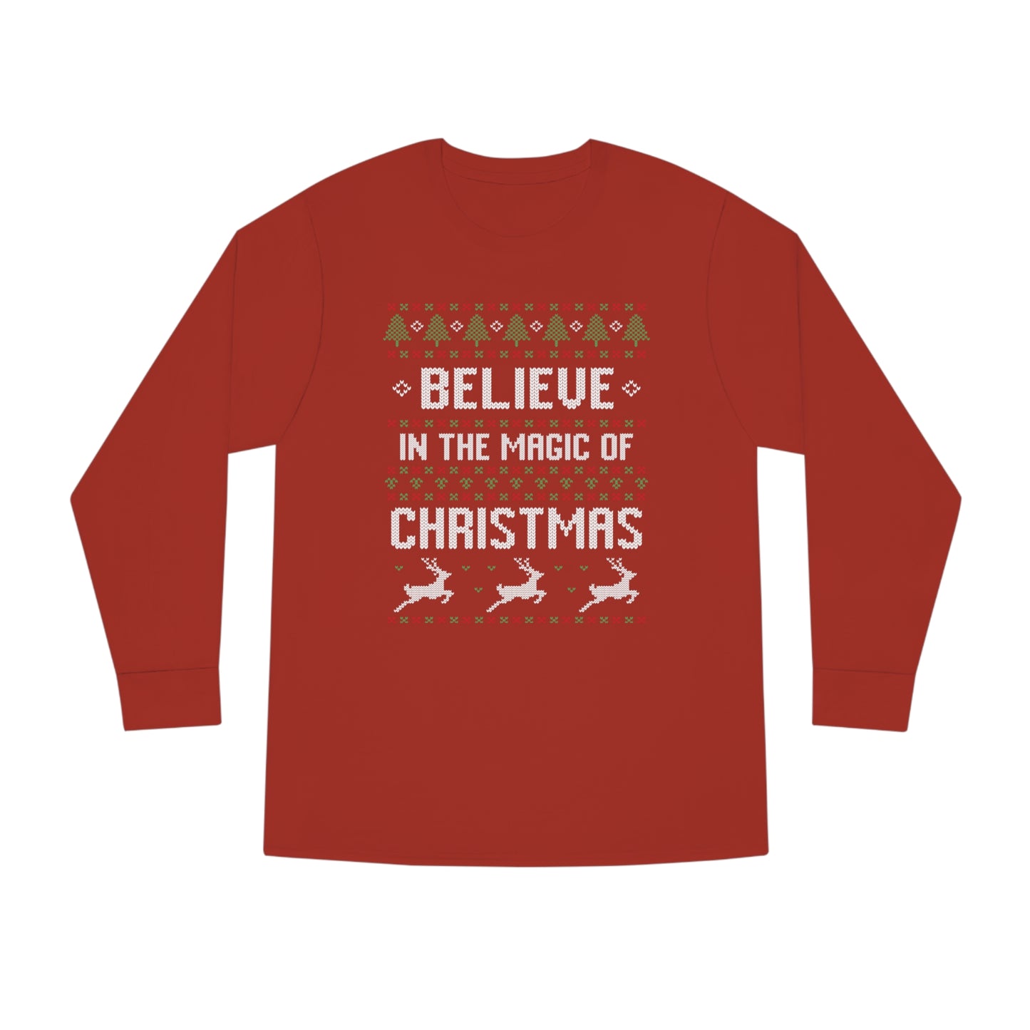 Believe in the Magic of Christmas Long Sleeve T-shirt