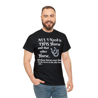 All the horses shirt Unisex Heavy Cotton Tee
