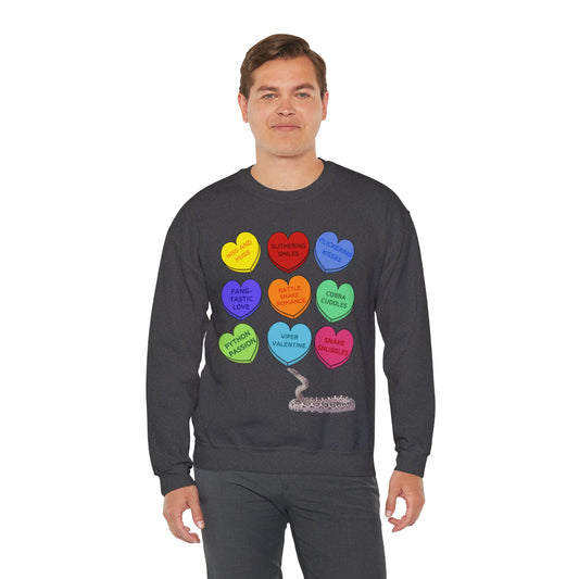 Snake Sweethearts Valentine Sweatshirt