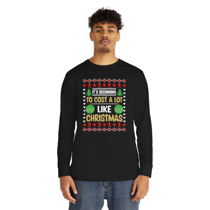 It's Beginning To Cost a Lot Like Christmas Ugly Sweater Long Sleeve T-shirt