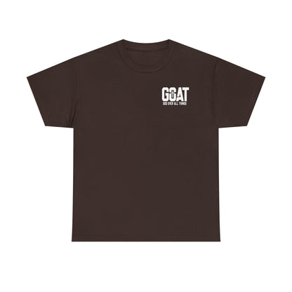 GOAT God Over All Things Short Sleeve Tshirt