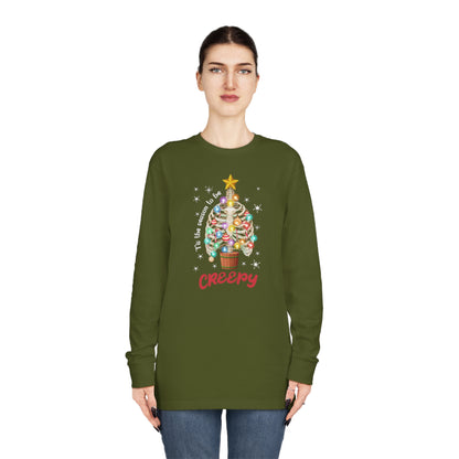 Tis The Season to be Creepy Christmas Long Sleeve Tee