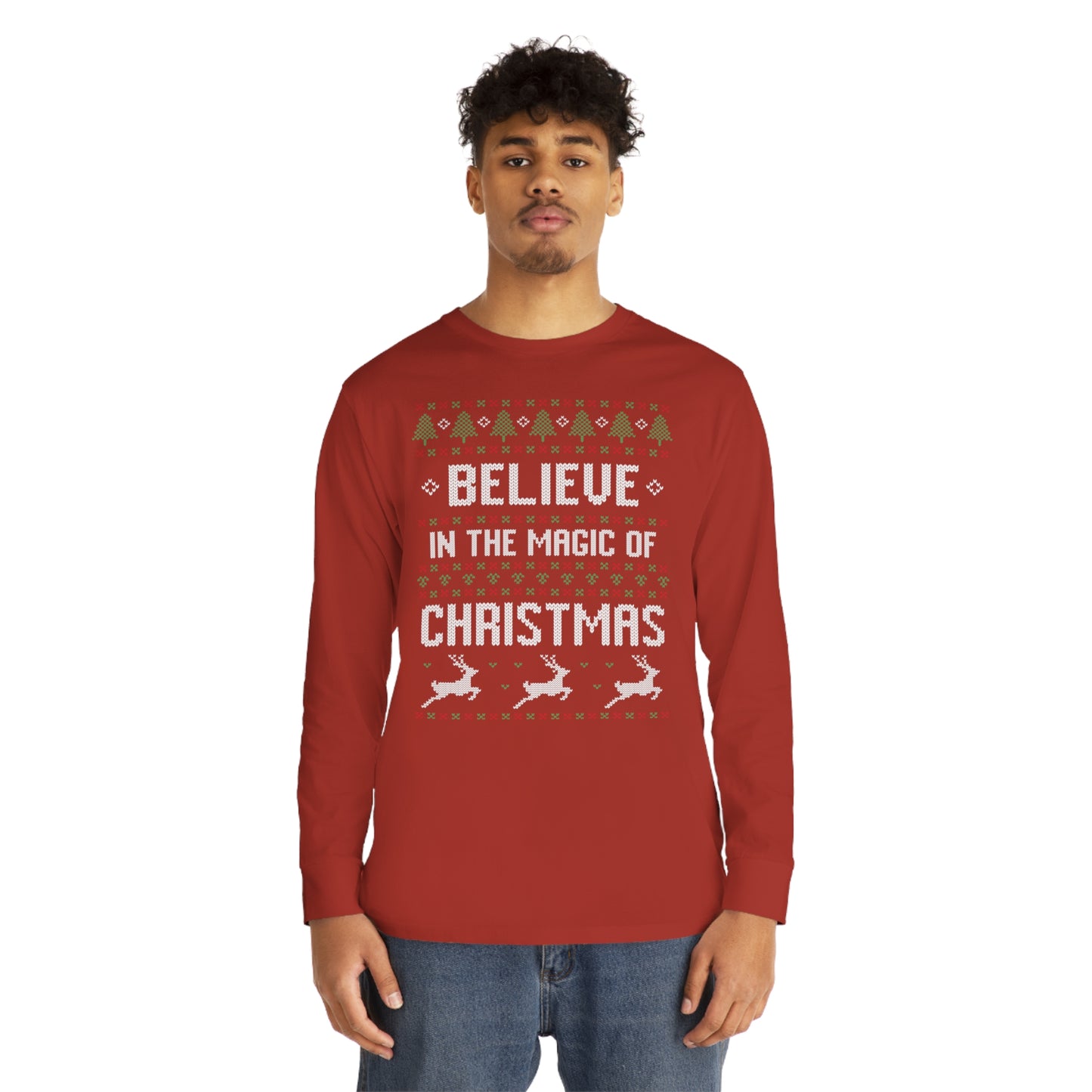 Believe in the Magic of Christmas Long Sleeve T-shirt