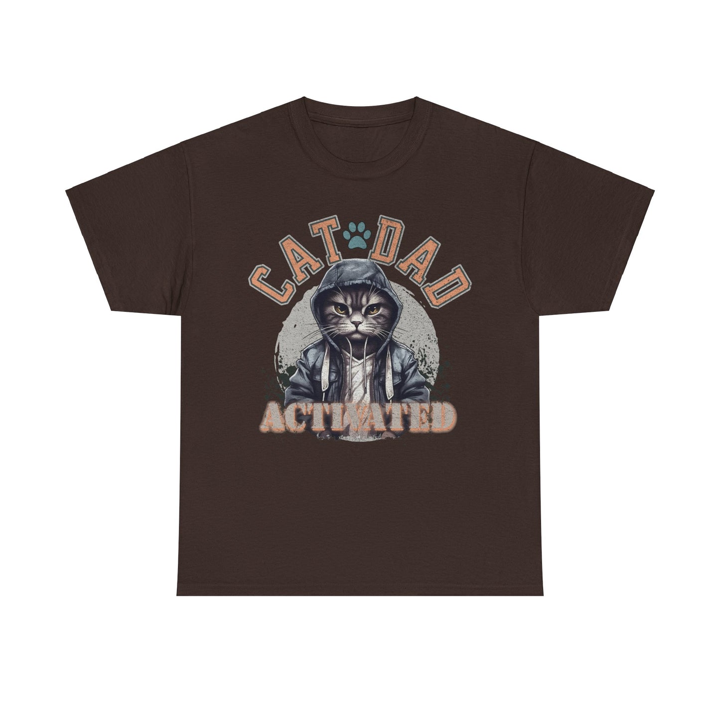 Cat Dad Activated Short Sleeve Tee