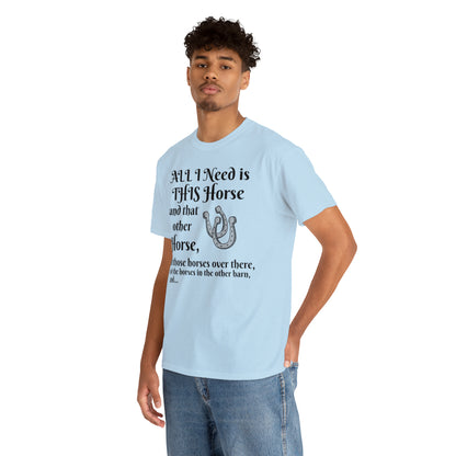 All the horses shirt Unisex Heavy Cotton Tee