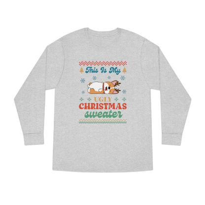 Corgi This is My Ugly Christmas Sweater Long Sleeve Tee