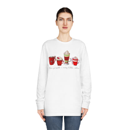 Have Yourself A Merry Little Coffee Christmas Long Sleeve T-shirt