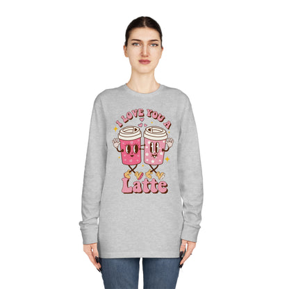 I Love You a Latte Valentine Long Sleeve T-shirt