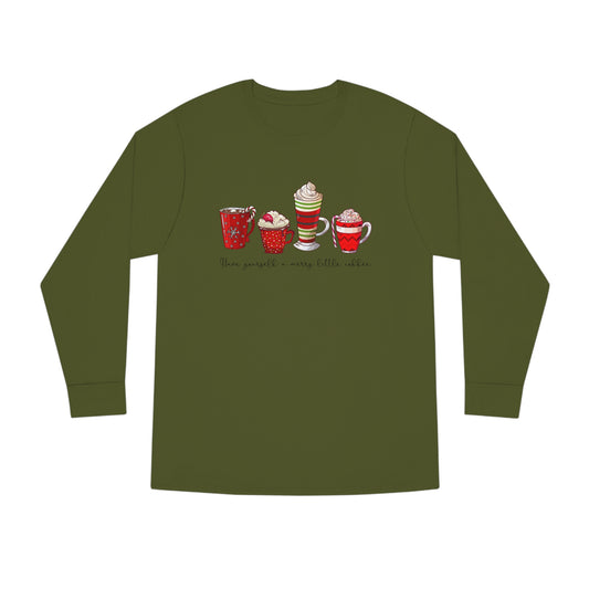 Have Yourself A Merry Little Coffee Christmas Long Sleeve T-shirt