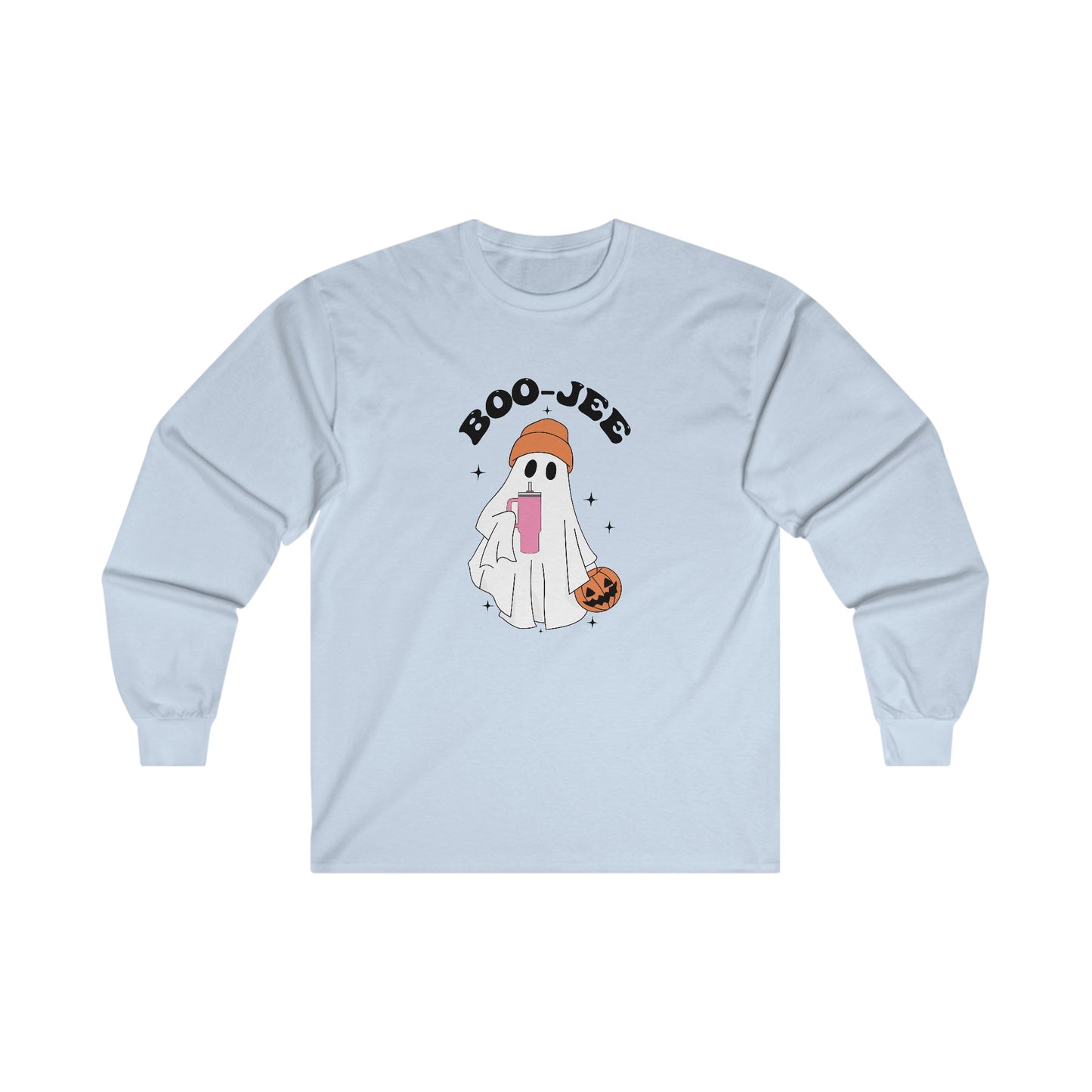 Boo Jee Ghost Halloween Long Sleeve Tee