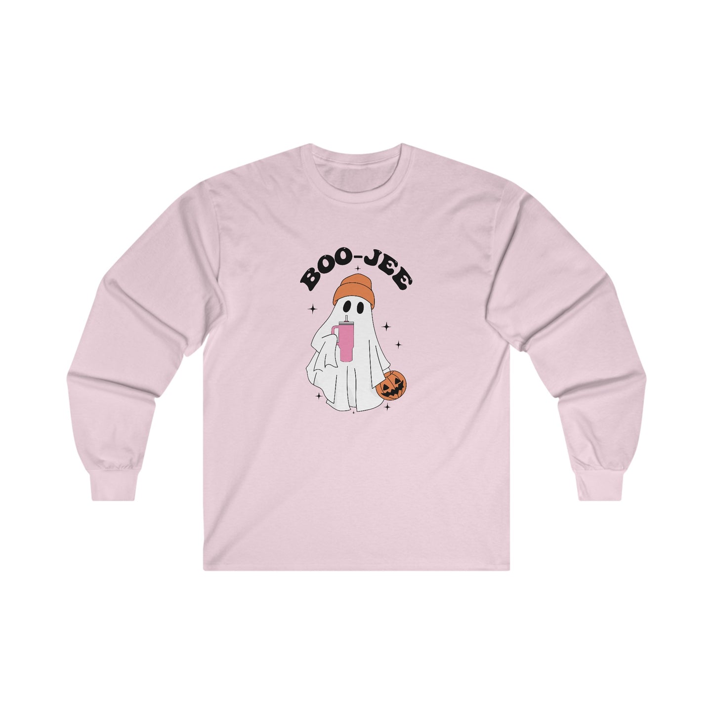 Boo Jee Ghost Halloween Long Sleeve Tee