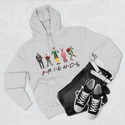 Friends Characters Christmas Pullover Hoodie