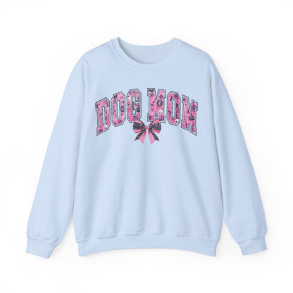 Halloween Pink Dog Mom Sweatshirt
