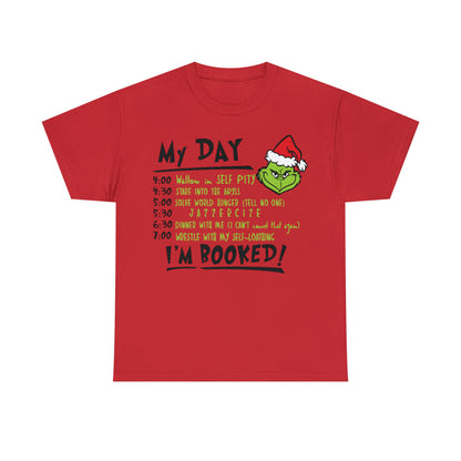 Grinch My Day Christmas Short Sleeve Tee