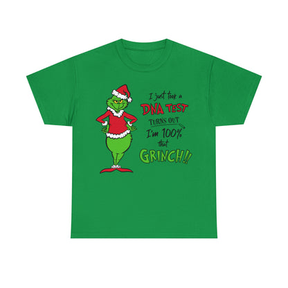 100% That Grinch Christmas Short Sleeve Tee