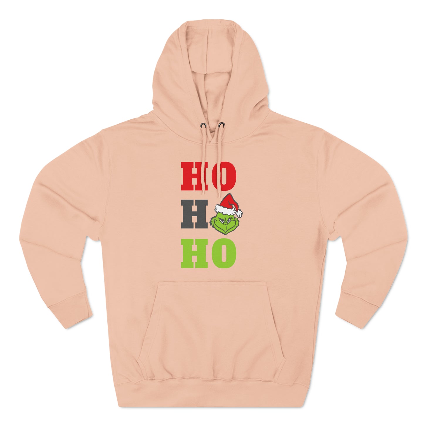 Grinch Ho Ho Ho Christmas Pullover Hoodie