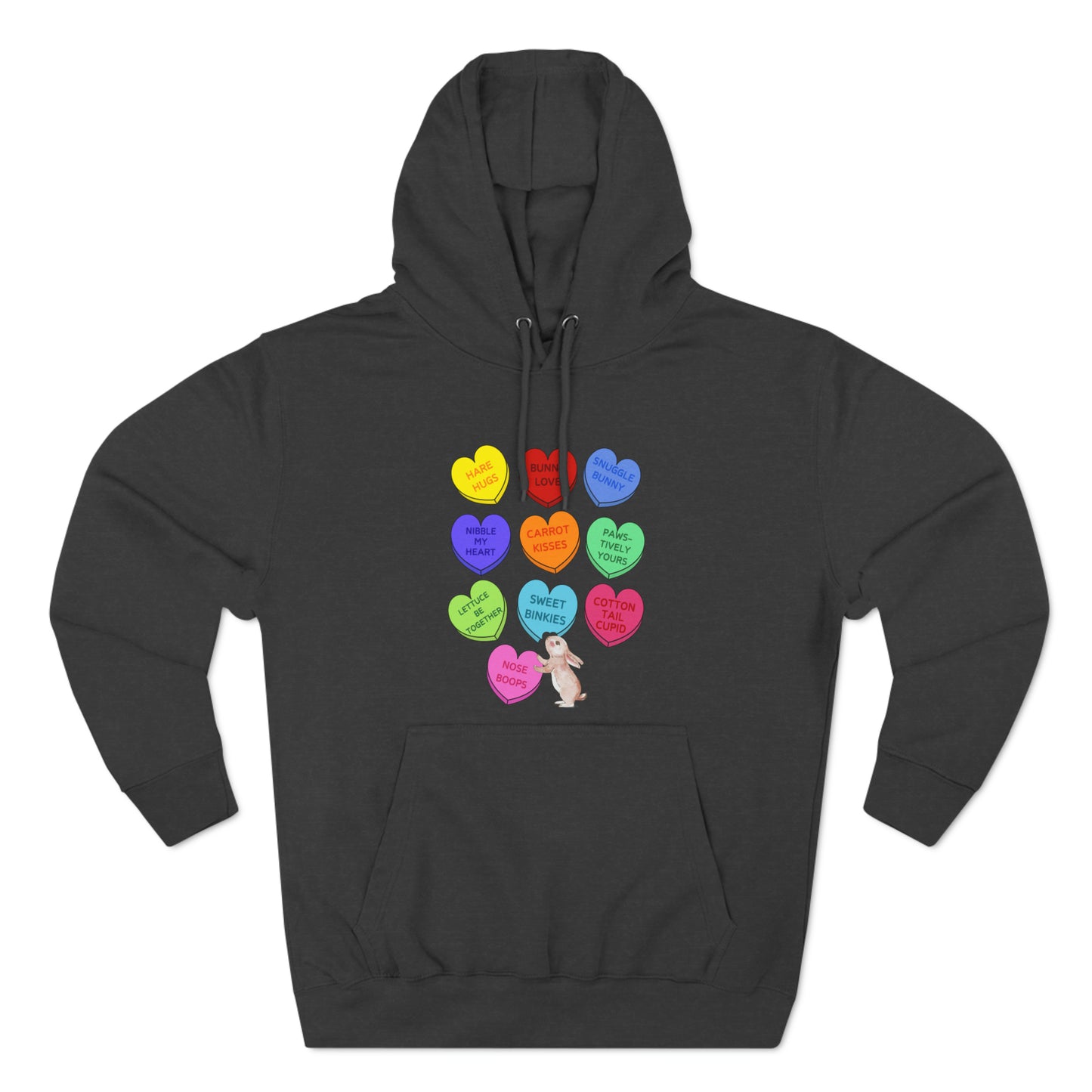 Bunny Sweethearts Valentine Pullover Hoodie