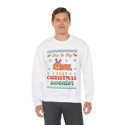 Poodle Doodle This is My Ugly Christmas Sweater Sweatshirt