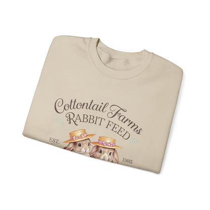 Easter Cottontail Farms Rabbit Feed Sweatshirt