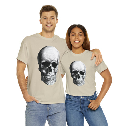 Large Skull Halloween Short Sleeve Tee