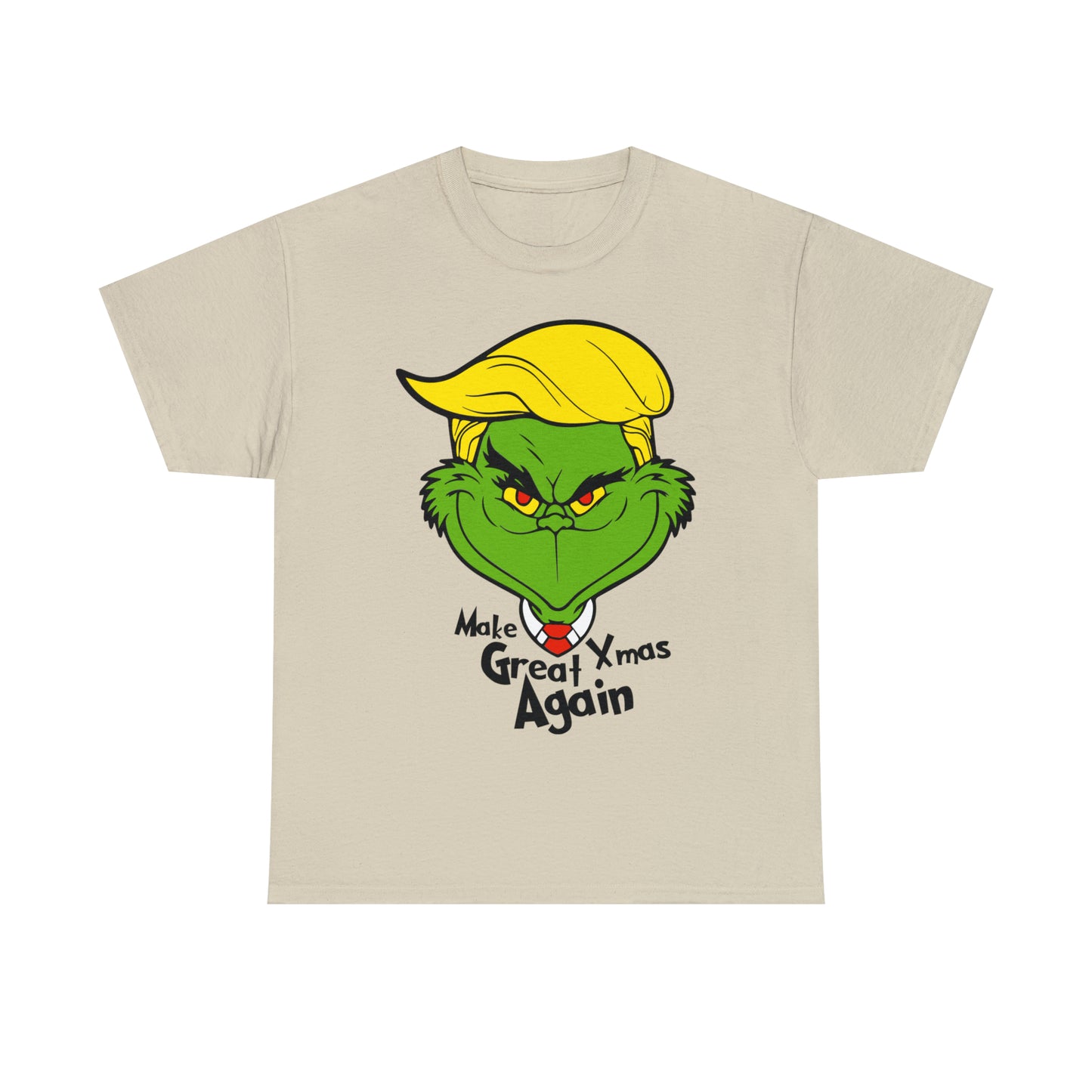 Make Xmas Great Again Grinch Christmas Short Sleeve Tee