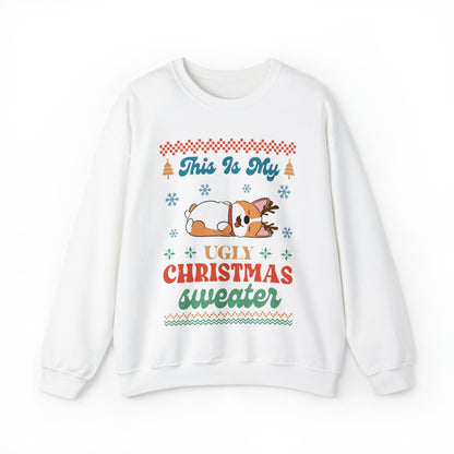 Corgi This is My Ugly Christmas Sweater Sweatshirt