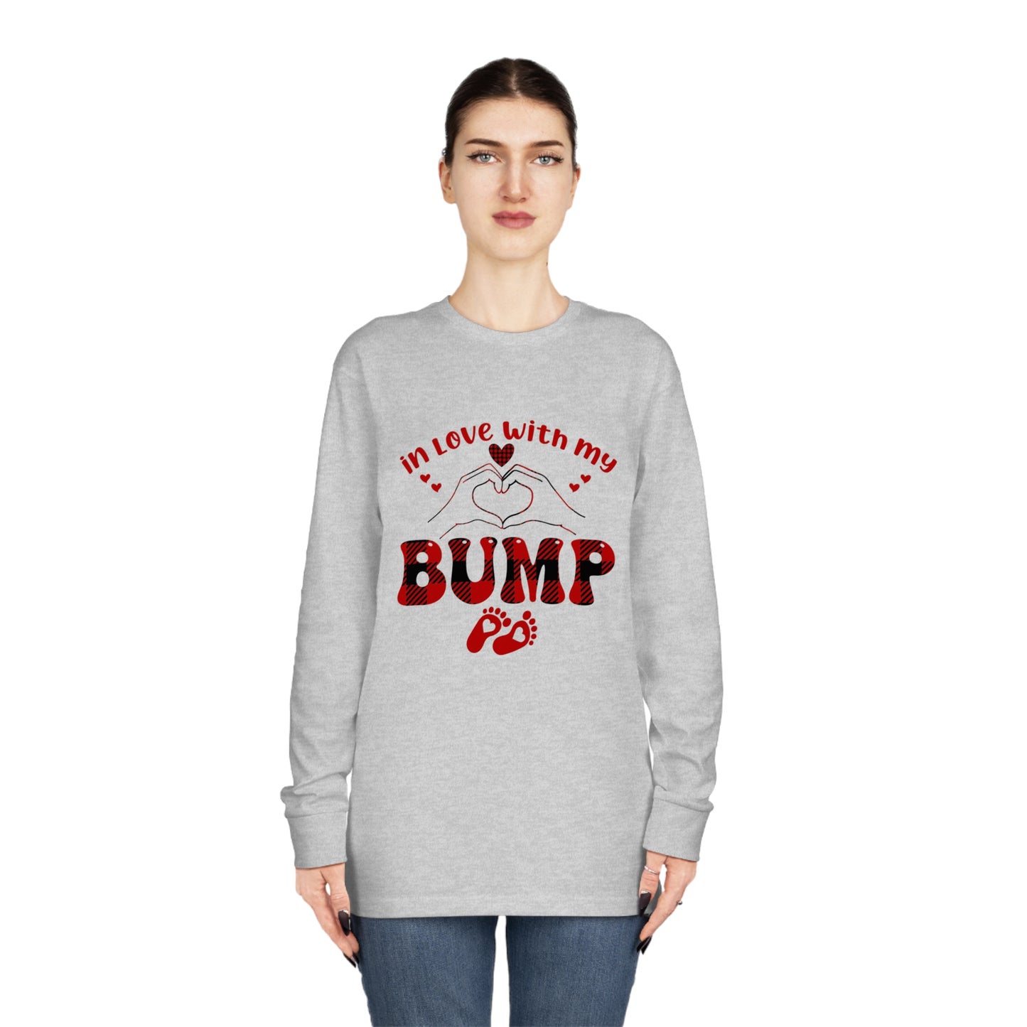 In Love With My Bump Valentine Long Sleeve T-shirt