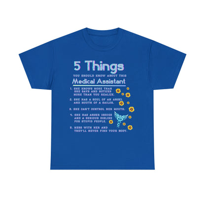 5 Things You Should Know MA Design 1 Short Sleeve Tee