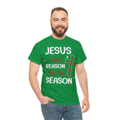 Jesus is the Reason for the Season Christmas Short Sleeve Tee