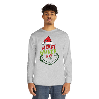 Merry Grinchmas Design 2 Christmas Long Sleeve T-Shirt