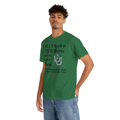 All the horses shirt Unisex Heavy Cotton Tee