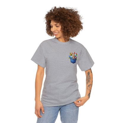 Easter Bunny Pocket Short Sleeve Tee