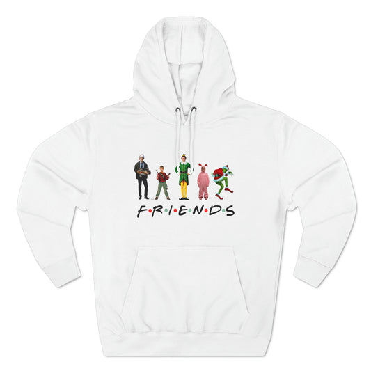 Friends Characters Christmas Pullover Hoodie