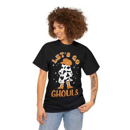 Western Let's Go Ghouls Halloween Short Sleeve Tee