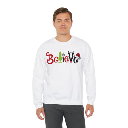 Believe Grinch Christmas Sweatshirt