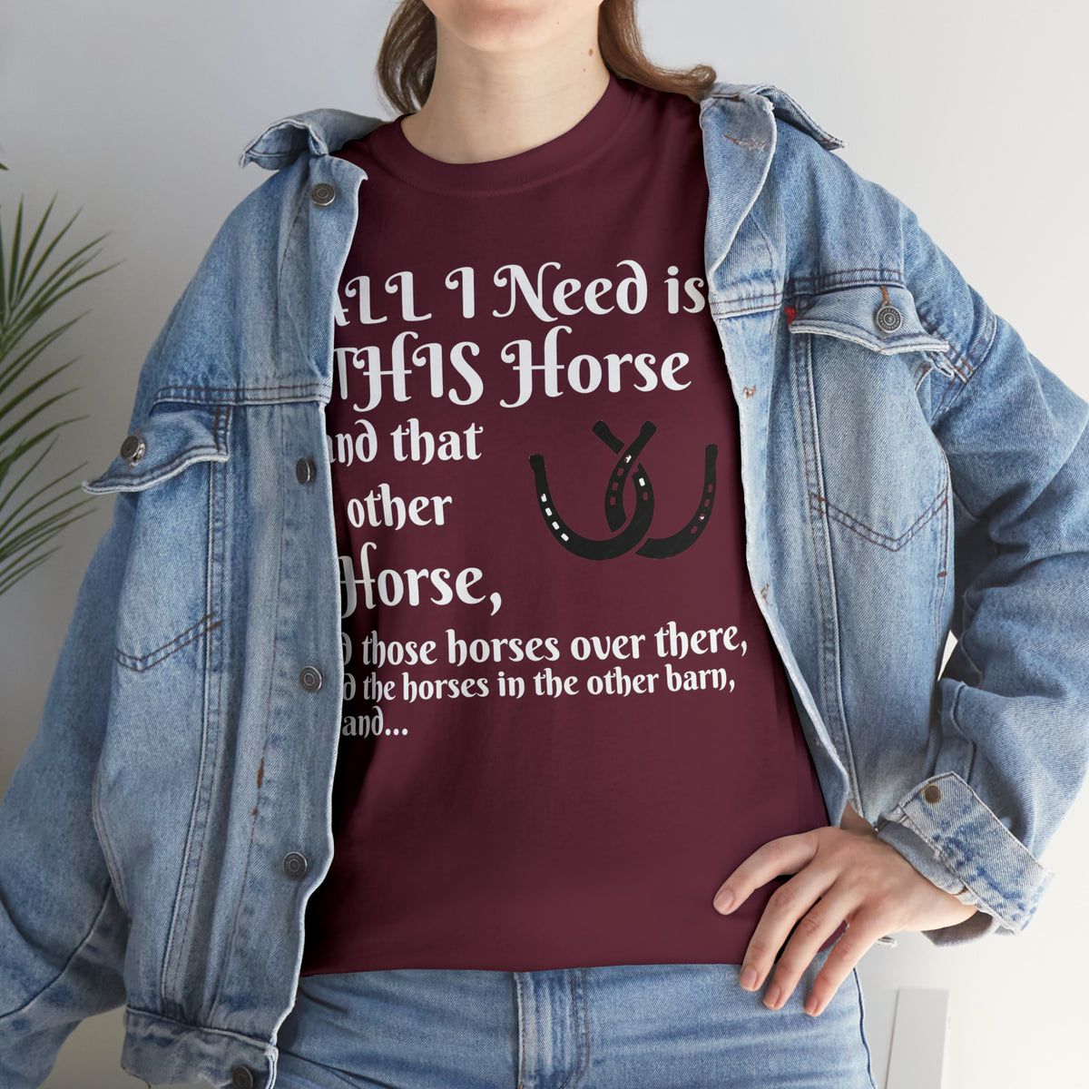 All the horses shirt Unisex Heavy Cotton Tee