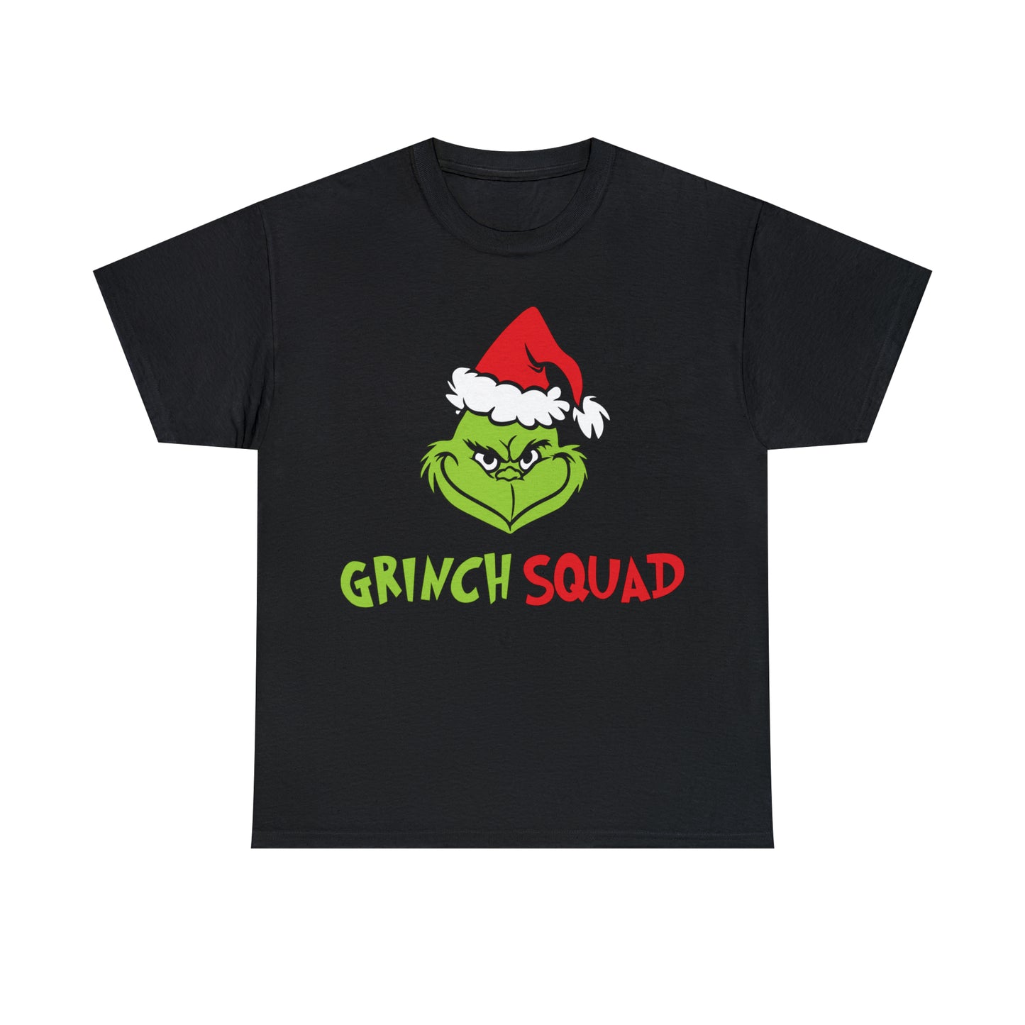 Grinch Squad Christmas Short Sleeve Tee