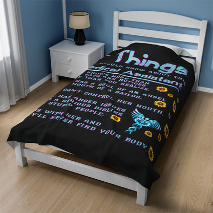 5 Things You Should Know Medical Assistant Design 1 Plush Blanket