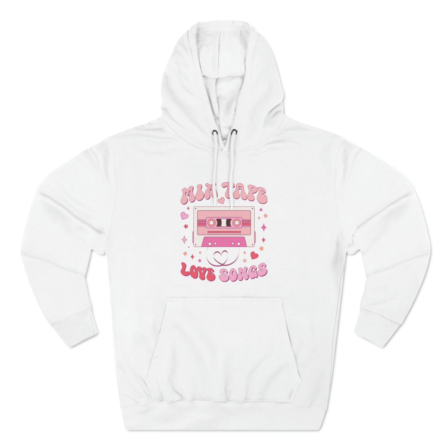 Mix Tape Love Songs Valentine Pullover Hoodie