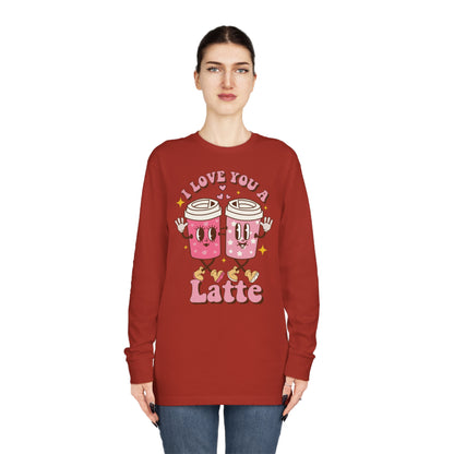 I Love You a Latte Valentine Long Sleeve T-shirt