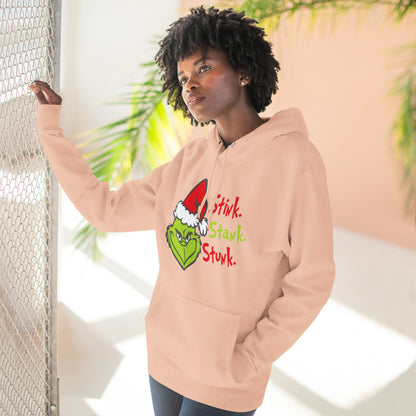 Grinch Stink Stank Stunk Christmas Pullover Hoodie