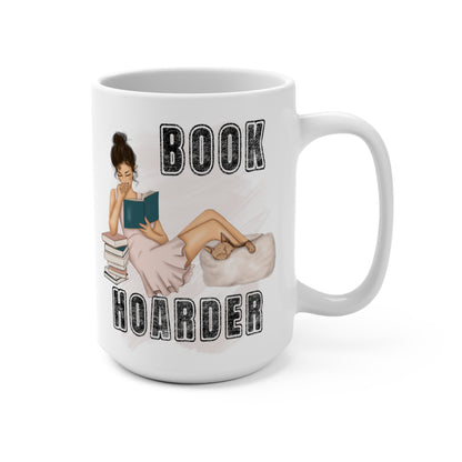 Book Hoarder Mug 15oz